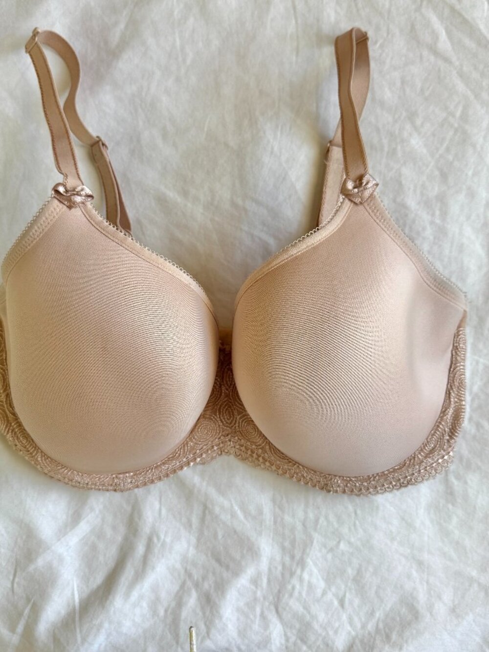 Panache 32FF (32H) Cari Spacer Bra Champagne Nude Underwire - Picture 4 of 7